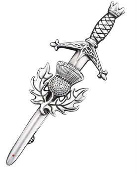 276x350 scottish accessories kilt p carry pouch pewter thistle chrome