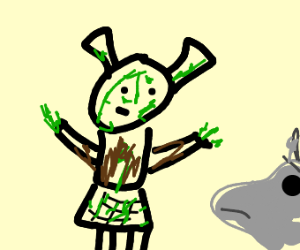 300x250 shrek in a kilt
