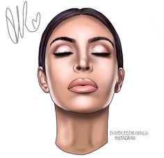 Kim Kardashian Drawing