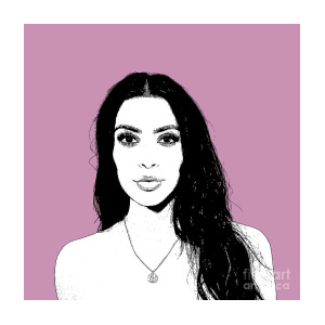 300x300 Kim Kardashian Digital Art