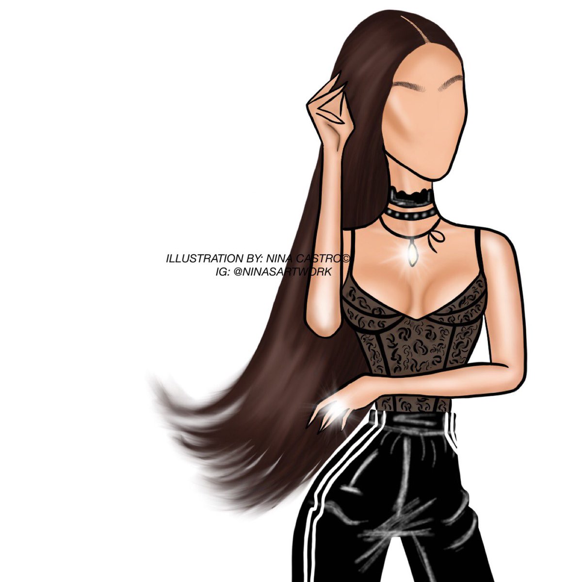 1200x1200 Nina Castro On Twitter Closeup For My Drawing