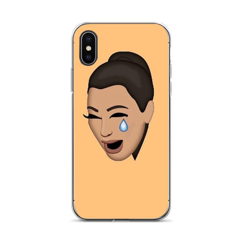 800x800 Capa Plus Kimoji Kim Kardashian Diy Printing Drawing Phone Case