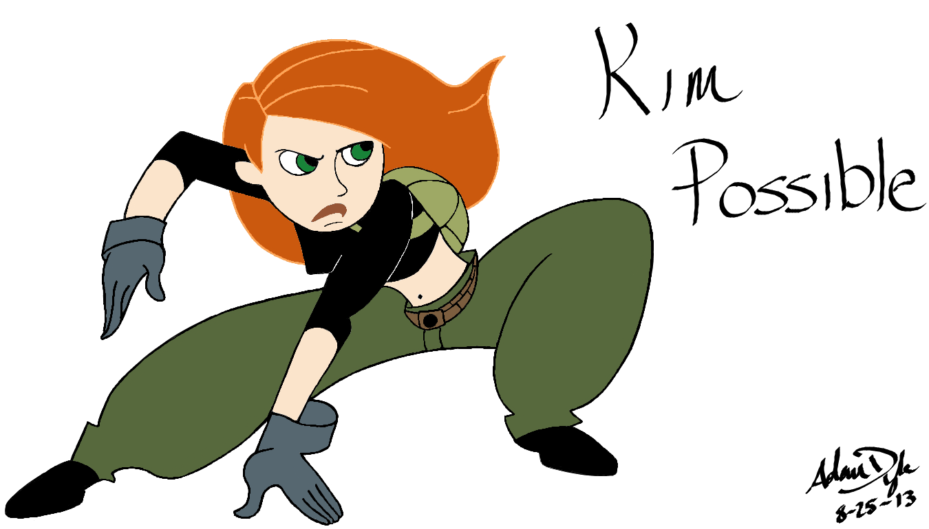 1350x770 Kim Possible Drawing