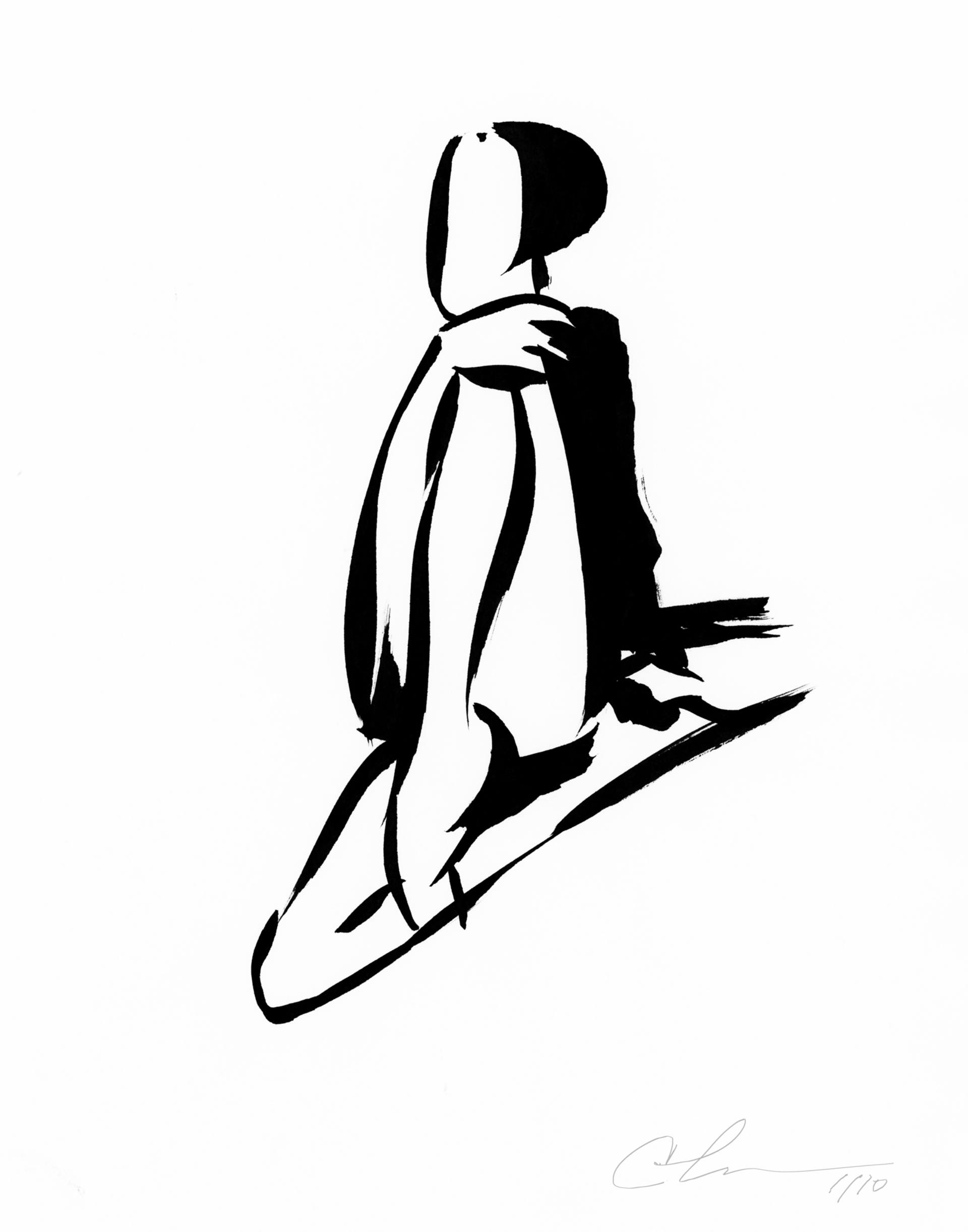 1920x2444 Woman In Kimono Limited Edition Drawing