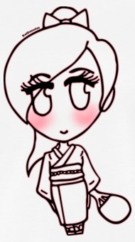 190x340 Cosplay Fan Gear Yukata Kimono Girl Mens Shirt