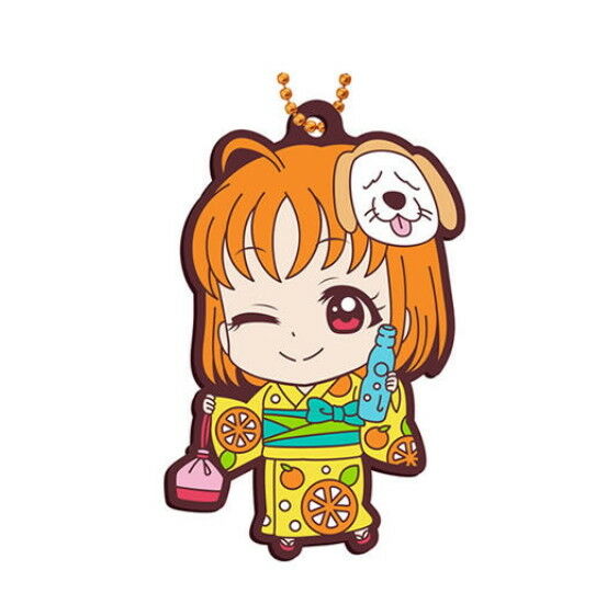 553x562 Love Live! Sunshine!! Chika Yukata Kimono Capsule Rubber Mascot