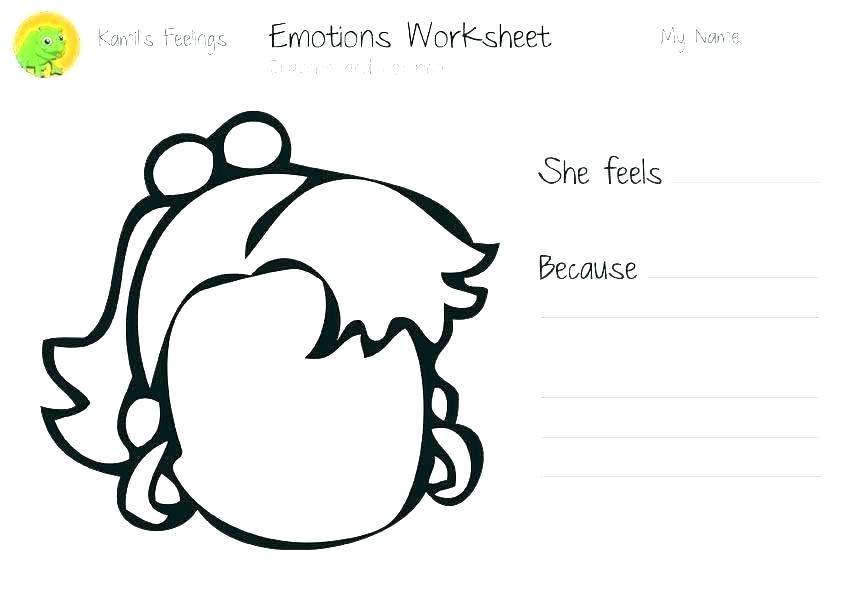 842x595 Feelings Worksheets For Kindergarten Emotions Worksheet Children