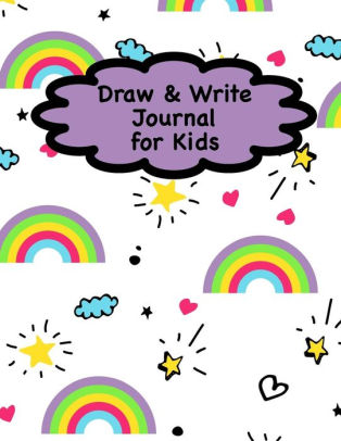 314x406 draw and write journal for kids rainbow notebook journal diary