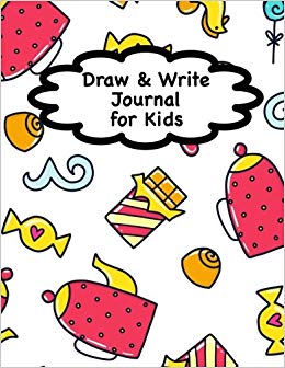 260x336 Draw And Write Journal For Kids Sweet Treats Candy Notebook
