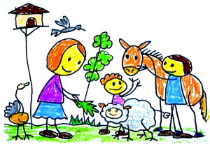 300x206 Drawing Tutorial For Kindergarten Kids