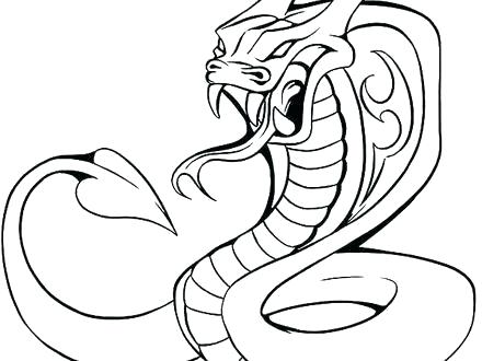 440x330 King Cobra Coloring Pages Snake Coloring Pages To Print Snake