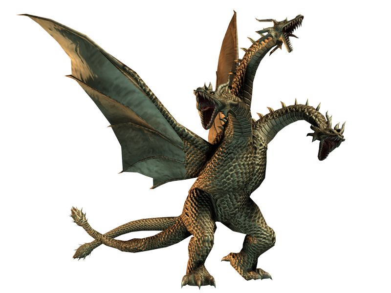 800x600 King Ghidorah