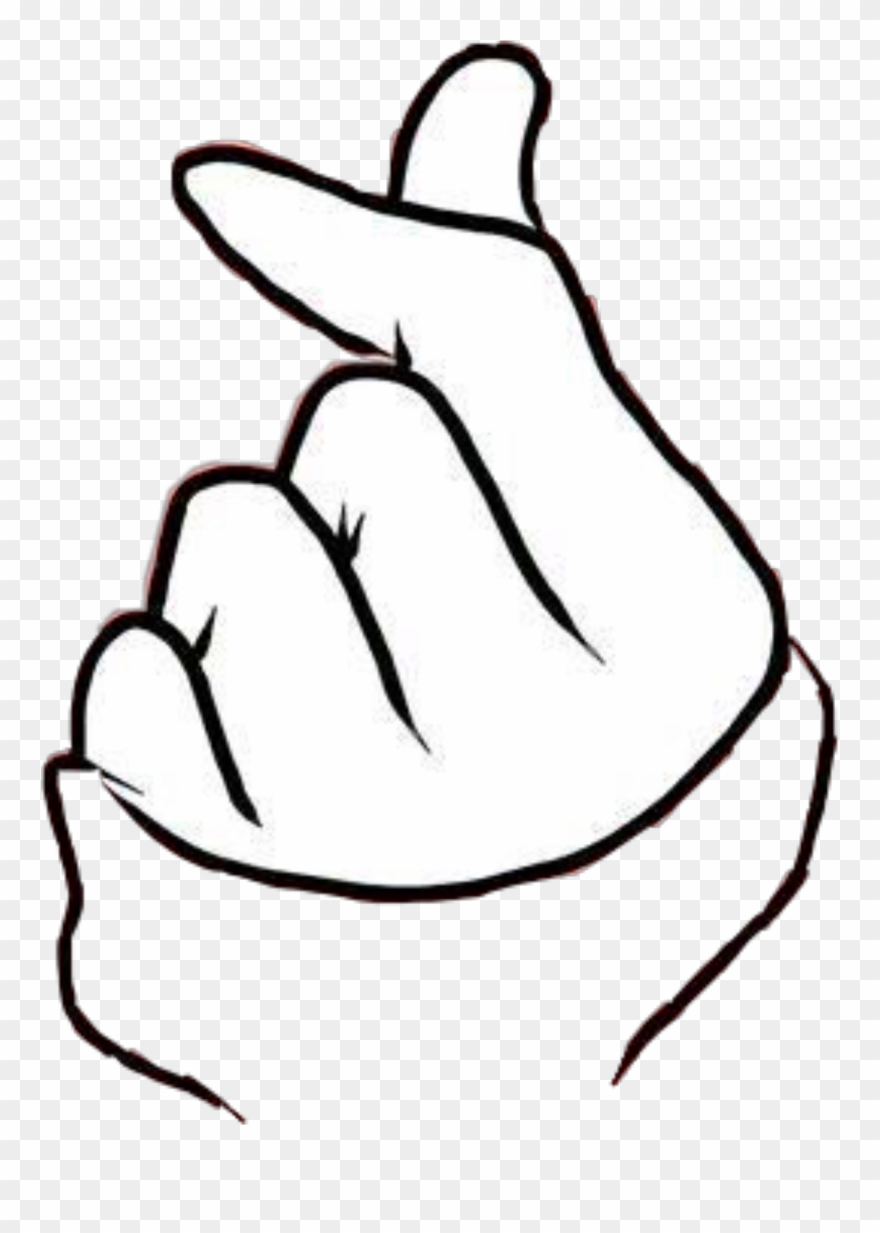 880x1233 Heart Hand Korea Art Interesting Freetoedit