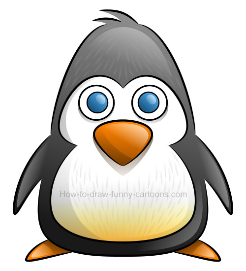 500x550 Free King Penguin Clipart Draw Cartoon, Download Free Clip Art