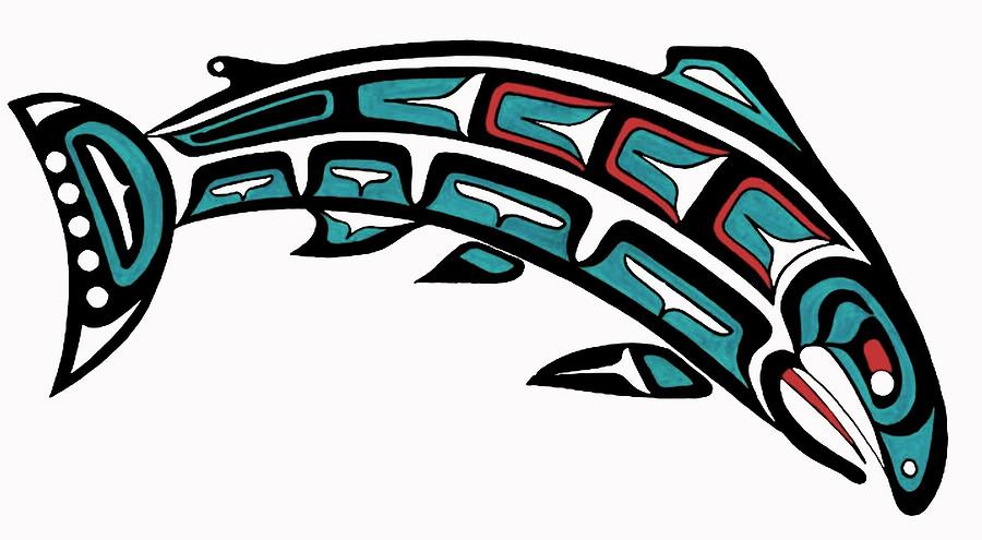 900x495 King Salmon Painting