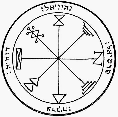 474x471 Talismanes Runicos Runas Sanadoras Kabbalah Solomon, Seal