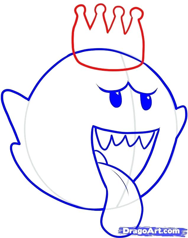 636x805 How To Draw A King Step