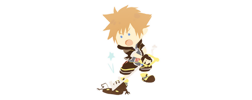 500x200 Gif Drawing Art My Gifs Kingdom Hearts Sora Keyblade
