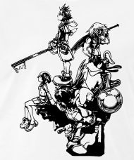 190x228 Disney Kingdom Hearts Men's Premium T Shirt Spreadshirt