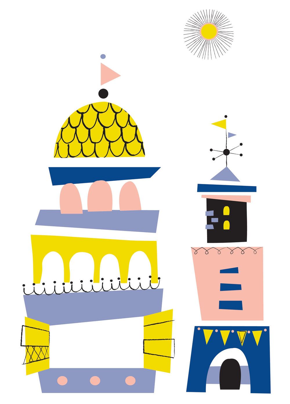 1000x1392 work esther cox's kiosk illustrationart