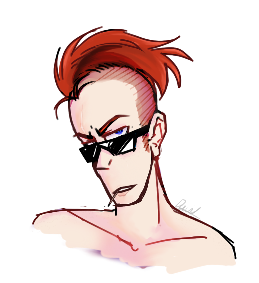 854x935 Anime Nosebleed