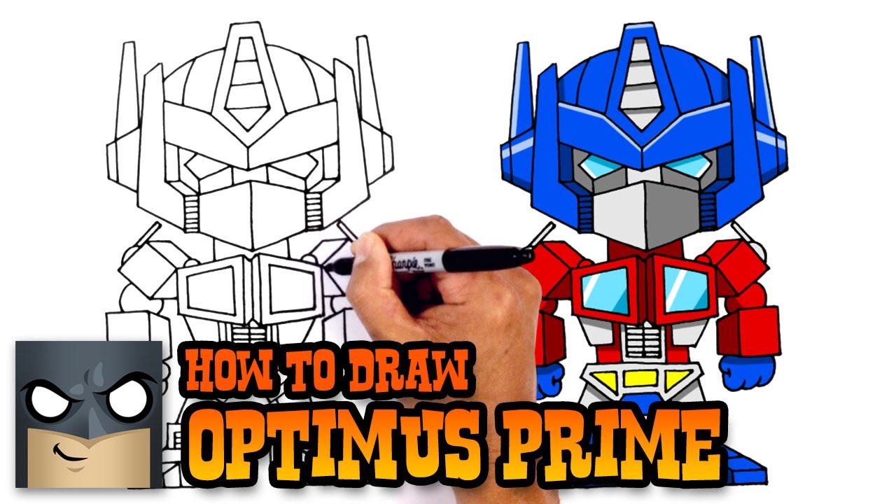 1280x720 How To Draw Optimus Prime Transformers