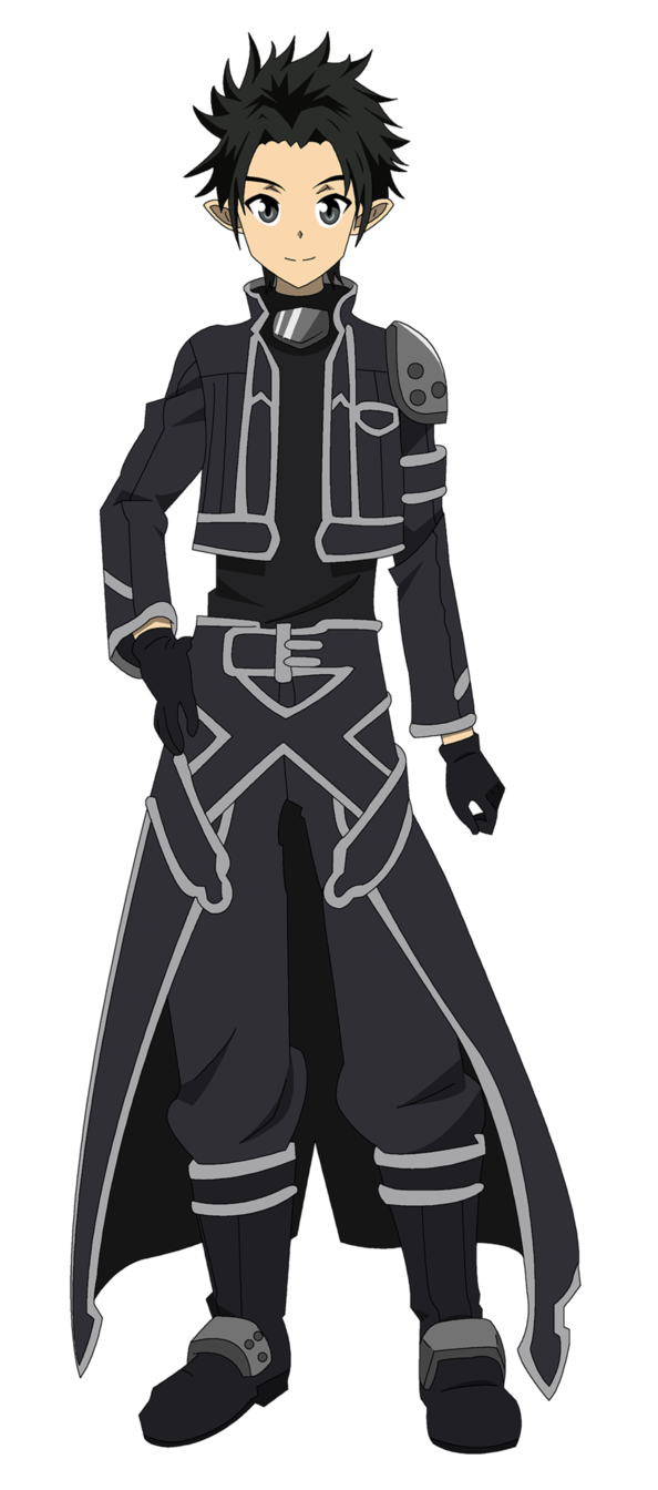 594x1344 Collection Of Free Coat Drawing Kirito Download On Ui Ex