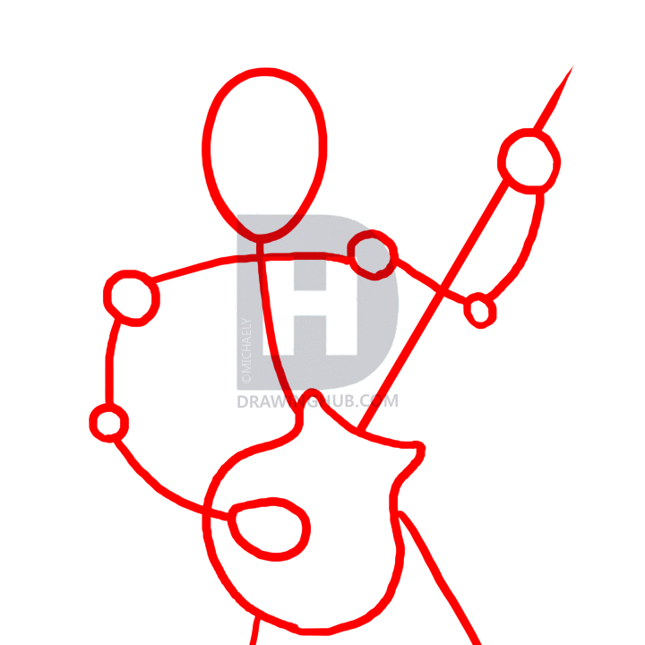 720x720 How To Draw Gene Simmons, Gene Simmons, Kiss, Step