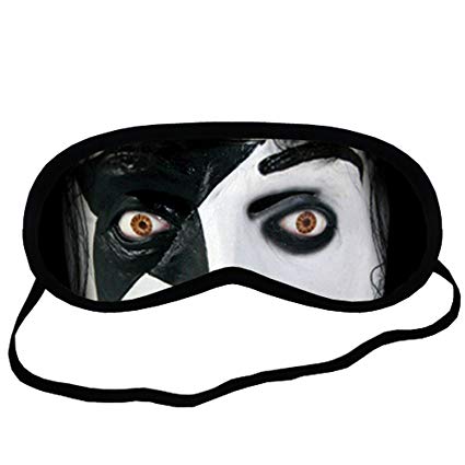 425x425 Kiss Band Eye Printed Travel Eye Mask