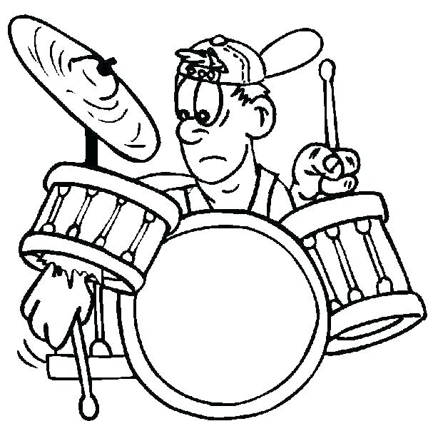 600x590 Coloring Pages Marching Band Kiss Astounding Months Pa Gopayment