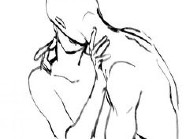640x480 Free Drawn Kiss, Download Free Clip Art