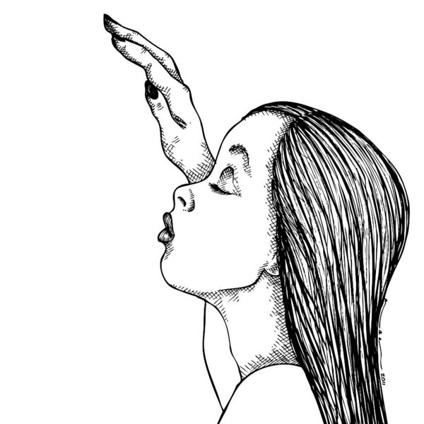 600x600 Kiss Drawings