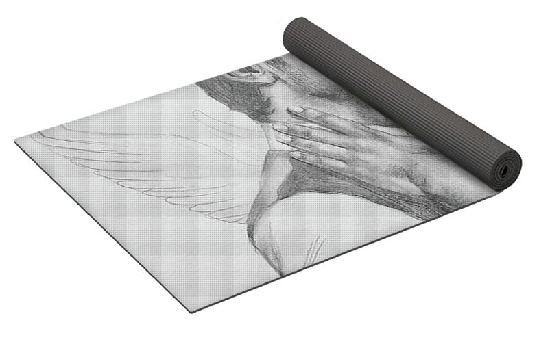 786x500 Original Drawing Pencil Angel Of Kiss On Paper