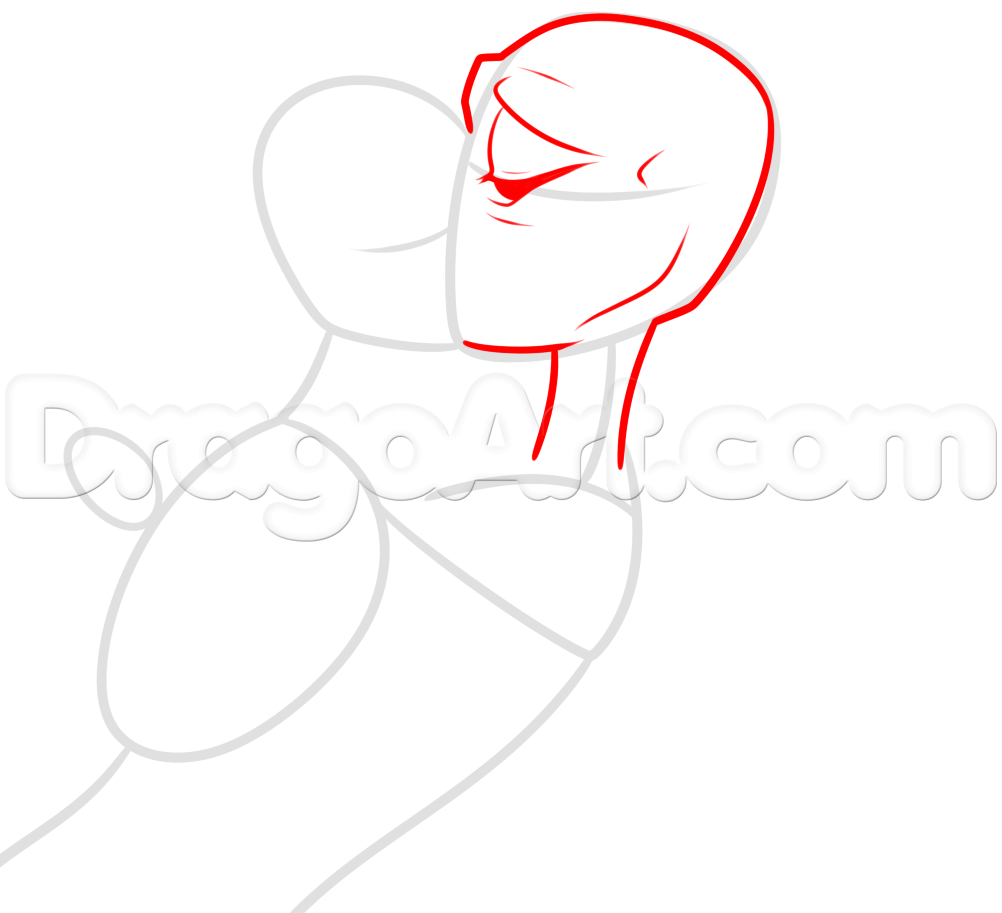 1002x913 Jack And Sally Kissing Drawing Lesson, Step