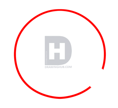 394x361 How To Draw The Kiss Emoji, Step