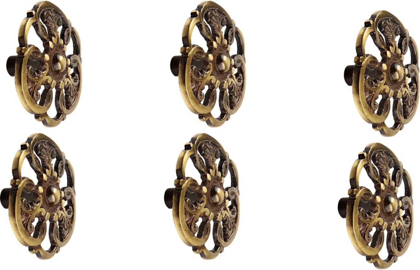 1408x907 Hobknobs Medium Ornate Antique Brass Cabinetdrawers Wardrobe