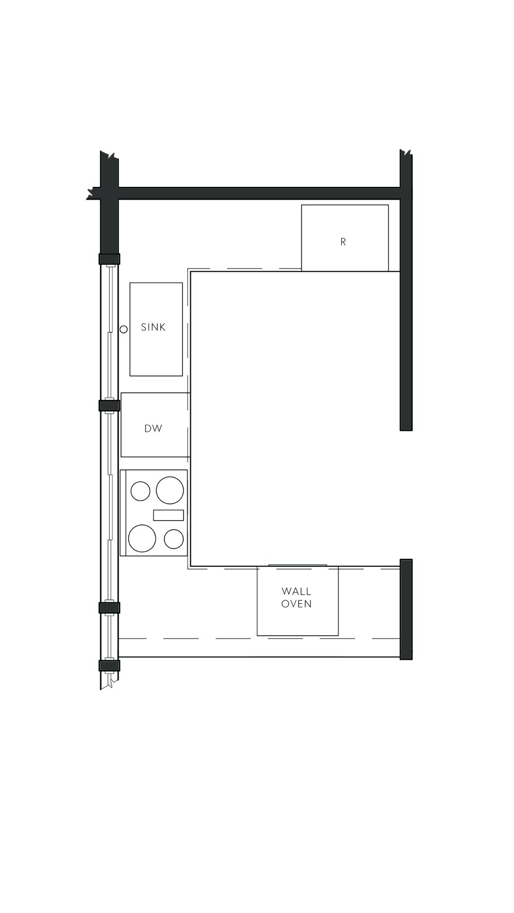 1000x1778 Universal Design Kitchen Floor Plans Modern Layout Plan Open