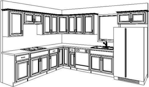 500x293 kitchen cabinets design layout makeover your kitchen