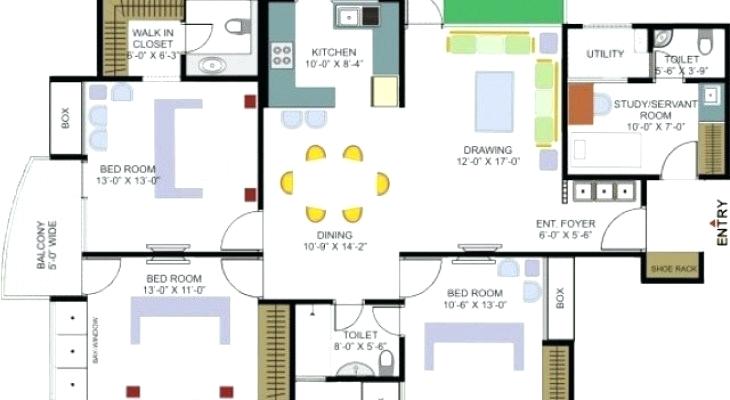 730x400 Standard Kitchen Layout