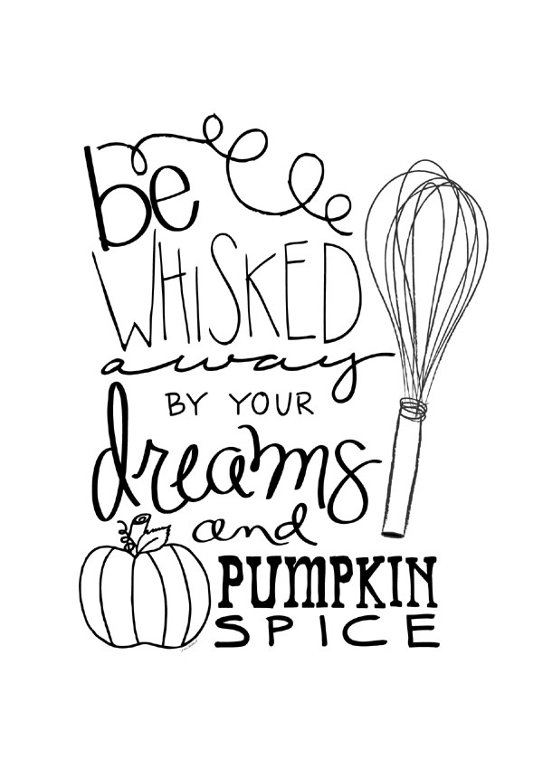 600x840 Free Fall Kitchen Art Print