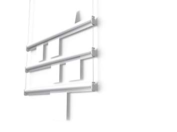 355x266 Hanging Paper Info Rail Kit Suspended Cable Student Classroom Work