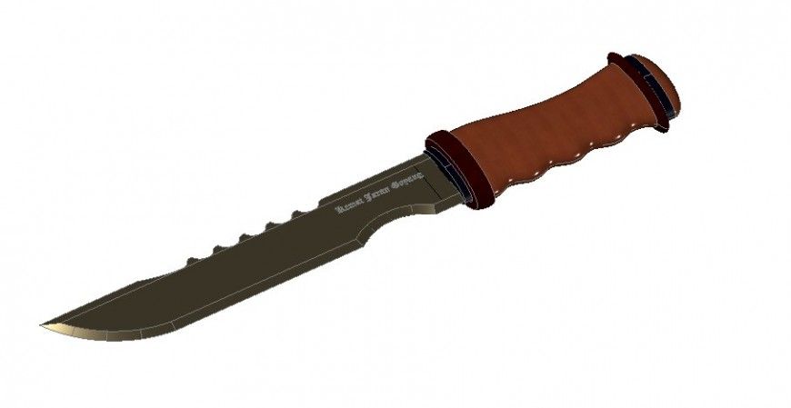 870x449 Creative Kitchen Knife Block Cad Drawing Details Max