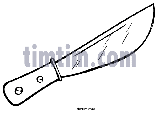507x363 Free Drawing Of Kitchen Knife Bw From The Category Cooking Food