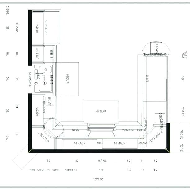 612x612 Kitchen Layout Planner