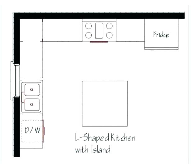 615x530 l shaped kitchen layout dimensions l shaped kitchen layout