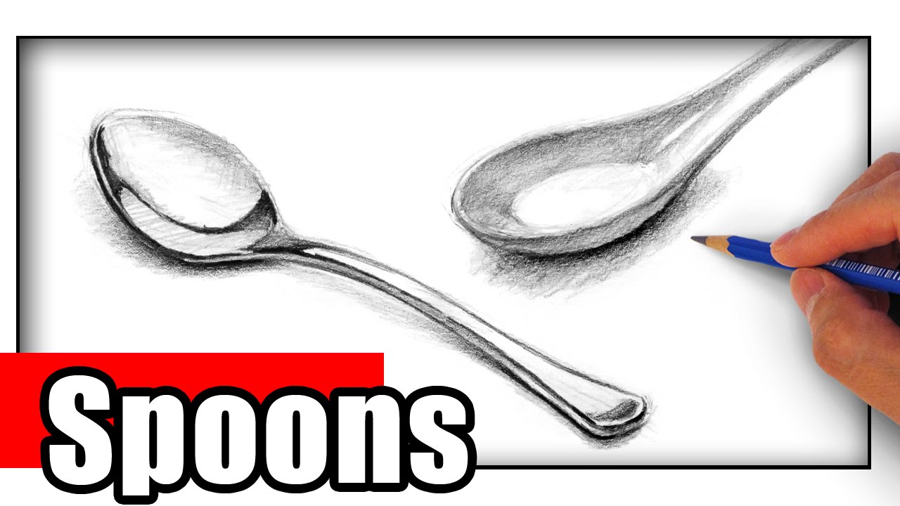 1280x720 How To Draw A Spoon