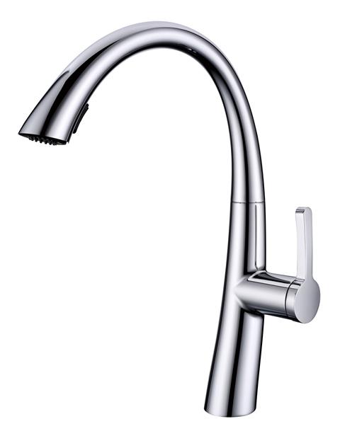 480x609 Single Handle Kitchen Sink Faucet Ok In Chrome Omax Home
