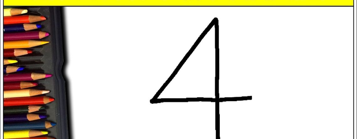 1140x445 Very Easy! How To Draw A Kite From Number Drawing Tutorial