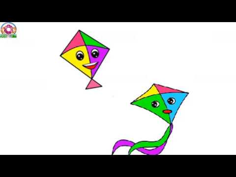 480x360 How To Draw Kite Step