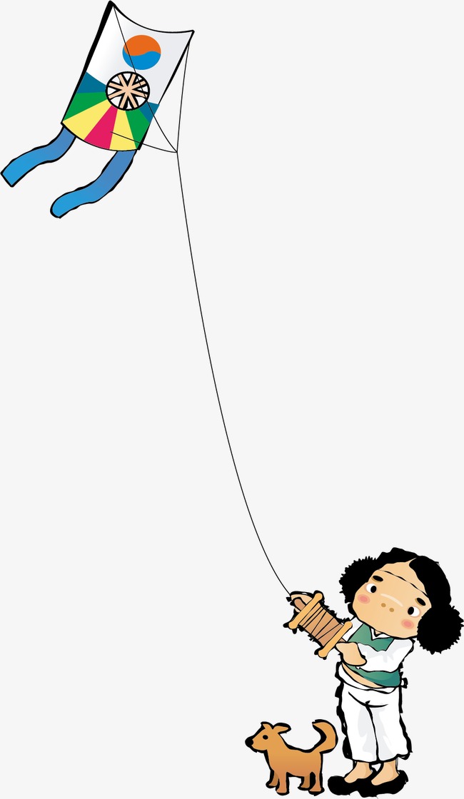 650x1120 Kite Clip Art